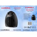 LUXELL - Fan Heater (Hot/Warm/Cool) - Black - 2000W - AF102
