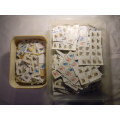 Lucky Dip, Stamps on paper and card, approx two thousand, mostly South African, from the 90's