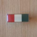 S.A Intelligence Corps Beret Bar - Signal Red/White/Rifle Green With Pins In Place.