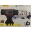 Andowl Webcam with Microphone - Full 1080P HD PC Webcam, Plug and Play Webcam (New and Sealed)
