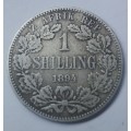 ZAR coin 1894 1Shilling