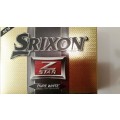 SRIXON Z STAR PURE WHITE golf balls - 1 dozen (12 balls box)