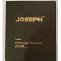 JOSEPH SUPER PROFESSIONAL CLIP ON / TIE PIN MICROPHONE - JP-818H