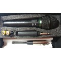 POWERSONIC HS-298 SUPER PROFESSIONAL WIRELESS AND CORDED MICROPHONE