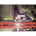 PC MOTHERBOARD FOR DESKTOP - ELITEGROUP ECS G31T-M REV: 1.0 15-V39-011002 DUAL DDR2 800 [ENHANCED ED