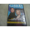 ORIGINAL CSI - SEASON 1  EPISODE 3 + 4    - DVD EDITION - RUNNING TIME 85 MINUTES