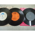 MUNGO JERRY 3 X SEVEN SINGLES INC "LONG LEGGED WOMAN IN BLACK" - SEE LISTING FOR SONG TITLES