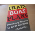 10 TRAIN, BOAT, PLANE DESIGNS BY GARY KENNEDY - CHILDREN'S & ADULT'S SIZES TO FIT 24" - 44" -