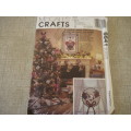 McCALL'S PATTERN CRAFTS 6641 ONE SIZE  COMPLETE & UNCUT