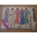BUTTERICK  PATTERN 3965 PULL OVER DRESS ELASTIC WAIST  SIZE 14 + 16 + 18 - COMPLETE