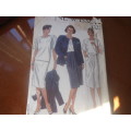 NEW LOOK PATTERNS 6325 JACKET/TOP/SKIRT  SIZES 8 - 18 - COMPLETE