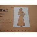 KNITWIT PATTERN 3900 LADIES BLOUSON DRESSES SIZES 6 - 22 -  COMPLETE
