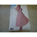 SIMPLICITY PATTERNS 9225 LOOSE FITTING PULLOVER DRESS SIZE A = 6 - 18 COMPLETE & UNCUT