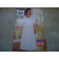 BUTTERICK PATTERN 3413 LOOSE FITTING DRESS SIZES 12 + 14 + 16  COMPLETE