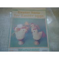3 PATTERNS - EASTER GIFTS - LAMBS+- EASTER BUNNY EGG COSIES + CROCHET EASTER HENS FOR EASTER EGGS