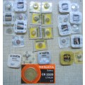 WATCH REPAIRS -  PARCEL OF DIFFERENT BRANDS OF WATCH BATTERIES - SEALED IN PKS