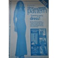 ESSENTIAL  PATTERNS E 161 "STUNNING PARTY DRESS!" SIZE 8 - 18 supplied in a plastic sleeve