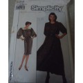 SIMPLICITY PATTERNS 8168 DRESS IN 2 LENGTHS SIZE OO12 - 18 COMPLETE