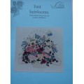 UNUSED EMBROIDERY KIT - BOUQUET OF ROSES - Fabric Size 42 cm x 42 cm by JUST HEIRLOOMS
