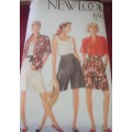 NEW LOOK PATTERNS 6563 SHIRT, TOP &  SHORTS -SEVEN SIZES IN ONE 8 - 20 SEE LISTING