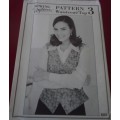 SEWING WITH CONFIDENCE PATTERN 3 - WAISTCOAT/TOP - SIZE 8 - 18  COMPLETE & UNCUT