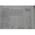 SEWING WITH CONFIDENCE PATTERN 3 - WAISTCOAT/TOP - SIZE 8 - 18  COMPLETE & UNCUT
