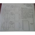 SEWING WITH CONFIDENCE PATTERN 10 - WINTER COAT - SIZE 8 - 18 COMPLETE