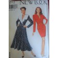 NEW LOOK PATTERNS 6931 JACKET & CONTRACT COLLAR & SKIRT SIX SIZES IN ONE 6 - 16 COMPLETE-PART CUT