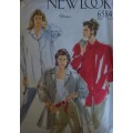 NEW LOOK PATTERNS 6584 - 7 SIZES IN ONE OVERSIZE SHIRT  SIZES 8 - 20  COMPLETE
