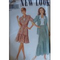 NEW LOOK PATTERNS 6016 -6 SIZES IN ONE - 8 -18  - COMPLETE-UNCUT-F/FOLDED