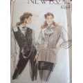 NEW LOOK PATTERNS 6164 - 6 SIZES IN ONE -  8 - 18 - COMPLETE-UNCUT-F/FOLDED