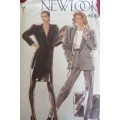 NEW LOOK PATTERNS 6063 -6 SIZES IN ONE -JACKET-SKIRT-PANTS  SIZES 8 - 18 - COMPLETE