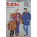 BURDA PATTERNS 4488 KID'S QUILTED JACKET SIZES 8 + 10 + 12 + 14 + 16 YEARS  COMPLETE