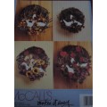 McCALLS # 14121 A GAGGLE OF WREATHS - 12 PAGES