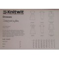 KNITWIT PATTERN 5000 LADIES DRESSES SIZES 6 - 22  COMPLETE