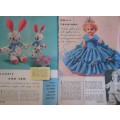 TOYS FOR CHRISTMAS - 8 PAGE PULLOUT- WOMAN MAGAZINE 2 NOVEMBER 1957 - SEE LISTING FOR PICTURES