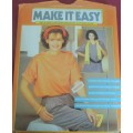 MAKE IT EASY PATTERN NUMBER 7 - T SHIRT TOP & CLASSIC PANTS & EASY MAKE SARONG