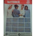 BUTTERICK CRAFT #4695  EMBOSSED TOPS - ONE SIZE - COMPLETE &  UNCUT