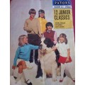 PATONS #8009  12 JUNIOR CLASSICS - 20 PAGE BOOKLET