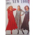 NEW LOOK PATTERNS 6097 PLEASANT DRESSES SIZES 8 - 18 COMPLETE SEE LISTING
