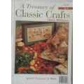 A TREASURY OF CLASSIC CRAFTS - GLORIA McKINNON- 48 PAGES A4 SIZE SOFT BOOK WITH PATTERNS
