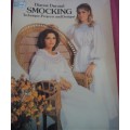 SMOCKING -TECHNIQUE. PROJECTS & DESIGNS BY DIANNE DURAND - 44 PAGES SOFT COVER