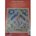 ZODIAC EMBROIDERY - SYLVIA DRINKWATER - 64 PAGES SOFT COVER