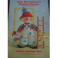 JEAN GREENHOWE KNITTED CLOWNS -THE RED NOSE GANG - 24 PAGES