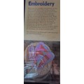 EMBROIDERY -  JANE SIMPSON- 128 PAGE A5 HARD COVER WITH DUST JACKET