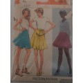 VINTAGE STYLE 3823  SET OF FLARED SKIRTS SIZE 10 & 12  COMPLETE