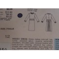 VOGUE 1479 ALBERT NIPON-AMERICAN DESIGNER-DRESS SIZE 16 COMPLETE-UNCUT-F/FOLDED