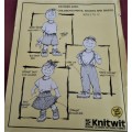 KNITWIT PATTERNS 4200 "CHILREN'S SHORTS PANTS & SKIRTS" SIZES 2-12 YEARS