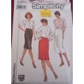 SIMPLICITY 9060  SKIRTS  SIZE 12- COMPLETE