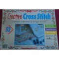 CREATIVE CROSS STITCH  - NO 52  - 36 PAGES A4 LANDSCAPE SIZE SOFT COVER